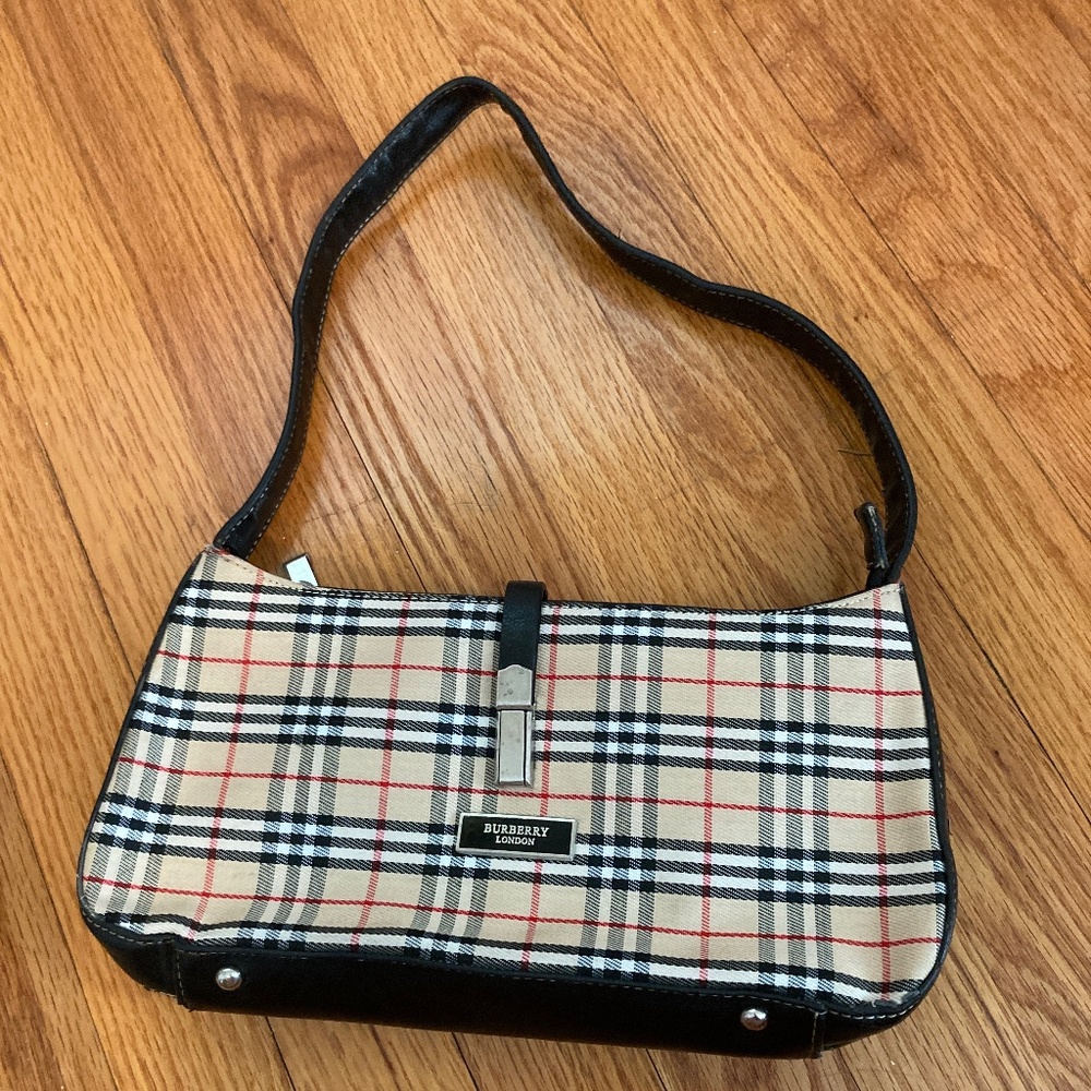 Plaid purse